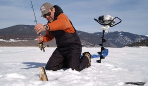 ice fishing